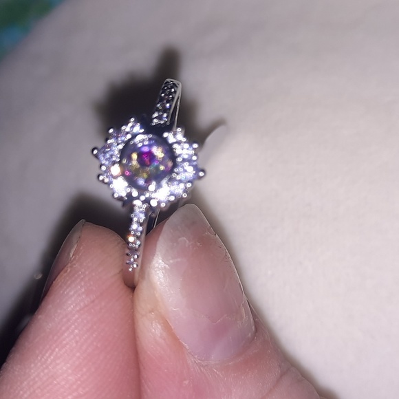 Sz 9 Moon ring - Picture 1 of 8